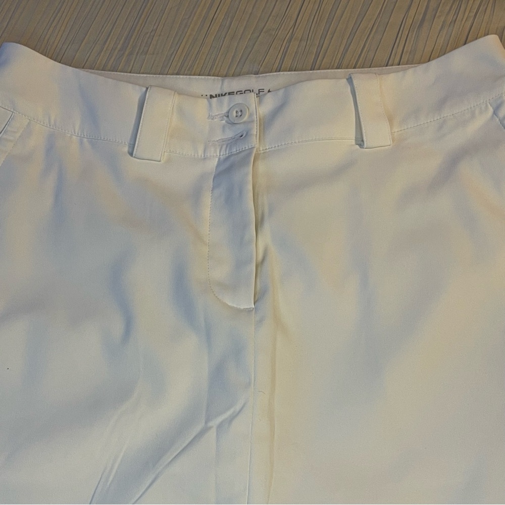 Nike white gold skort dri‎ fit performance size 4 - Picture 10 of 11